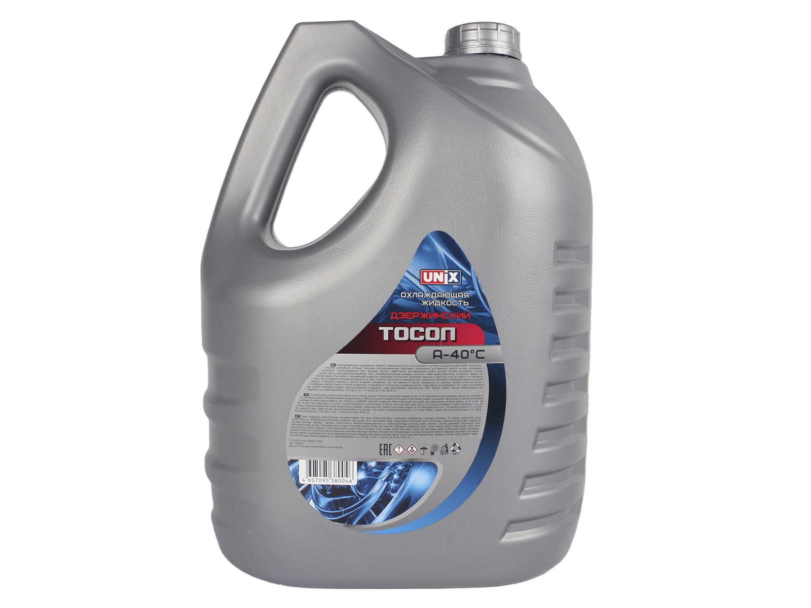 Тосол UNIX А-40С 10кг фотография №3