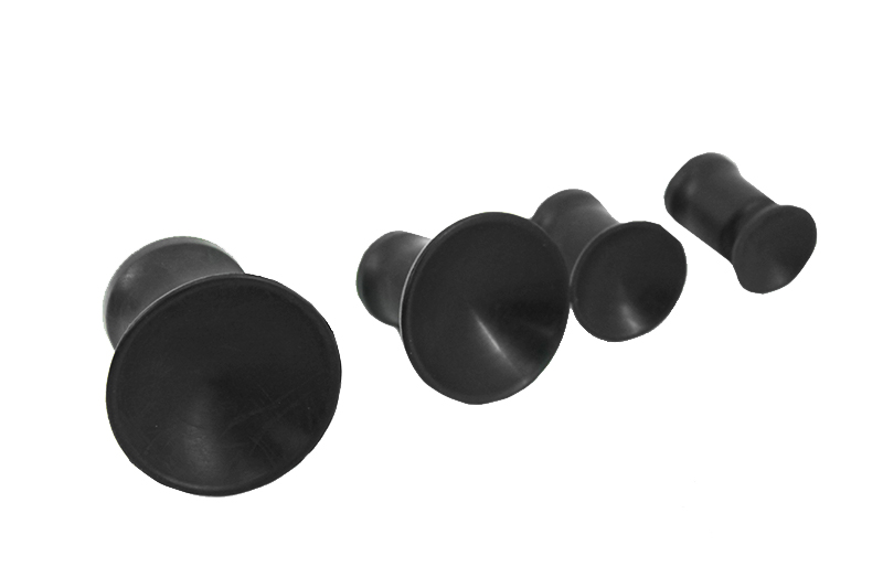 Комплект присосок для машинки для притирки клапанов ГРМ пневматической, 16-35 мм, 4 штуки фотография №1