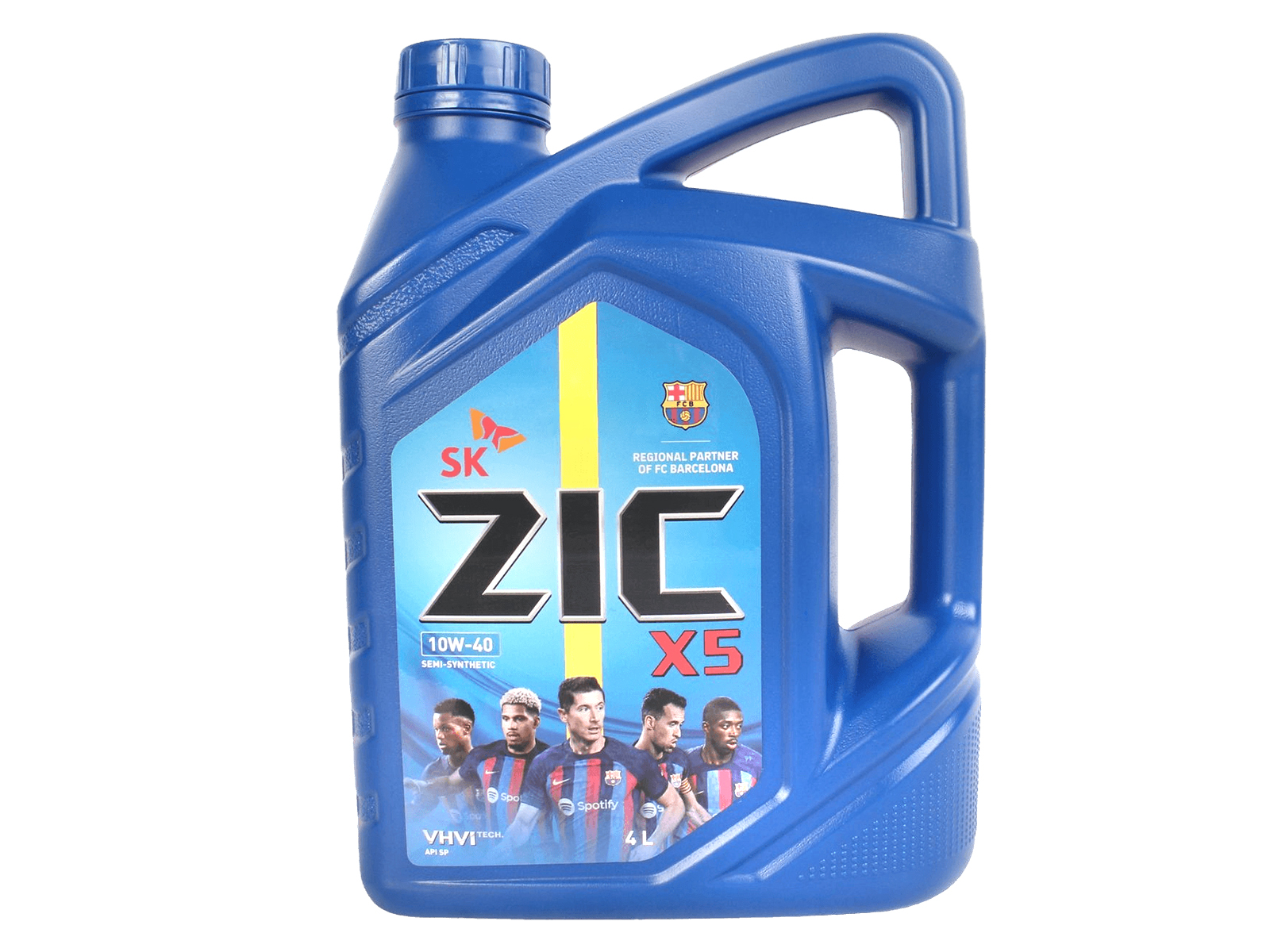 Масло моторное ZIC X5 10W40 4л SM фотография №1