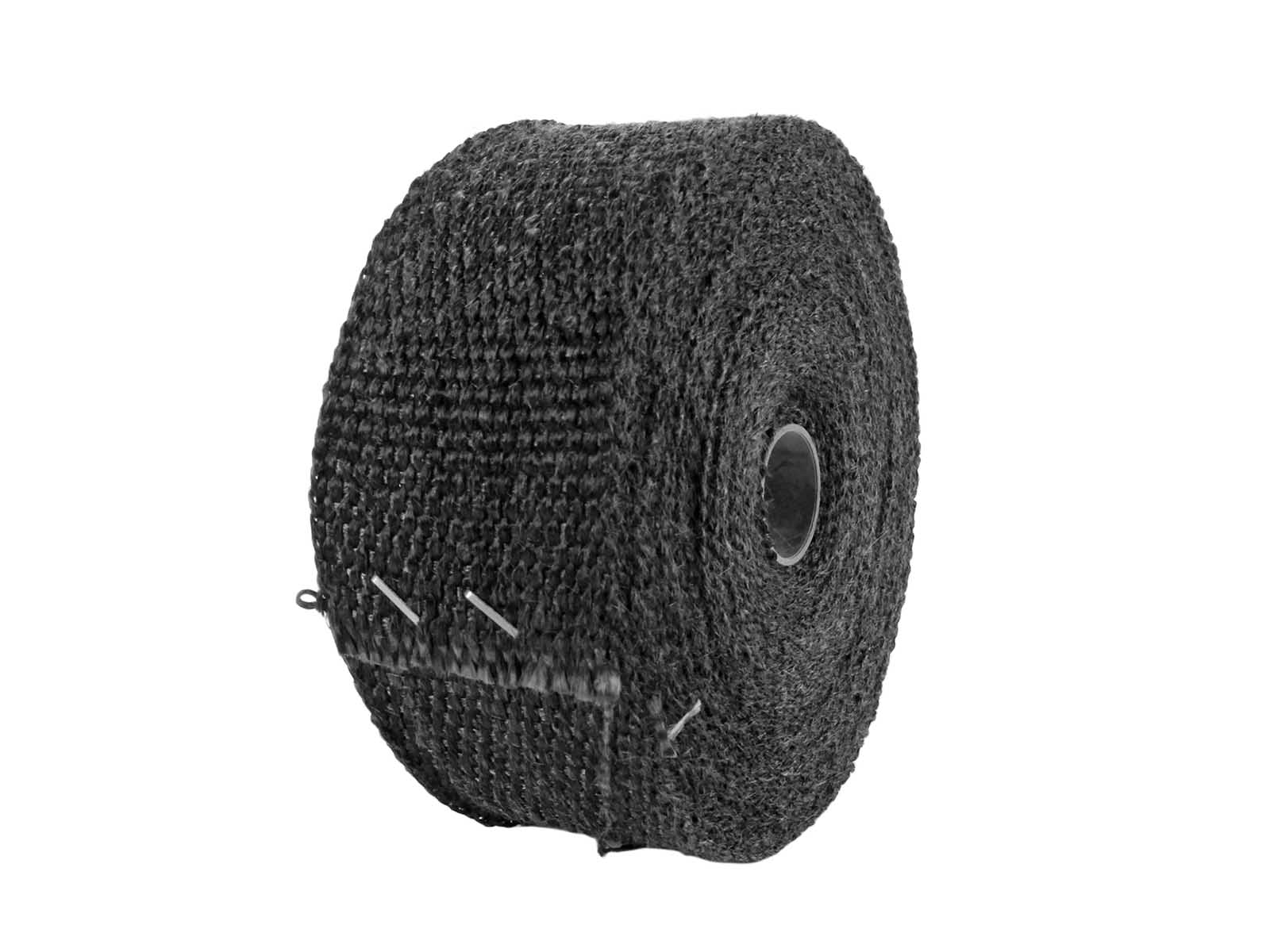 Термолента для глушителя 1х50х10000мм черная фотография №2