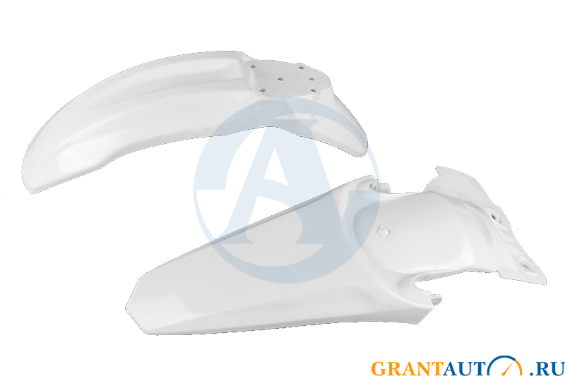 Комплект пластика для питбайка TTR (белый) фотография №1