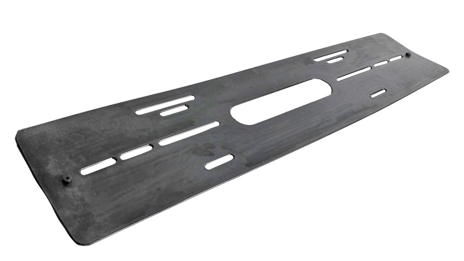 Подкладка под рамку номерного знака чёрная PA фотография №2