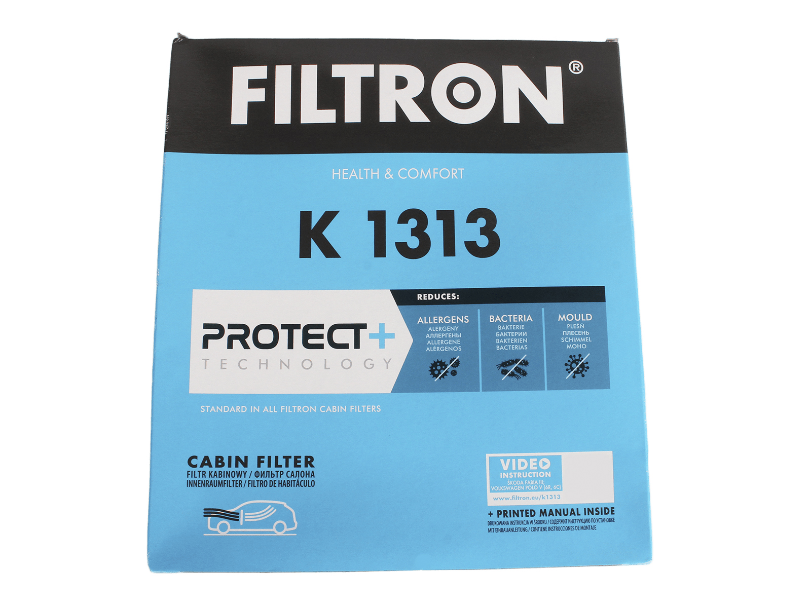 Фильтр салона FILTRON K1313 фотография №4