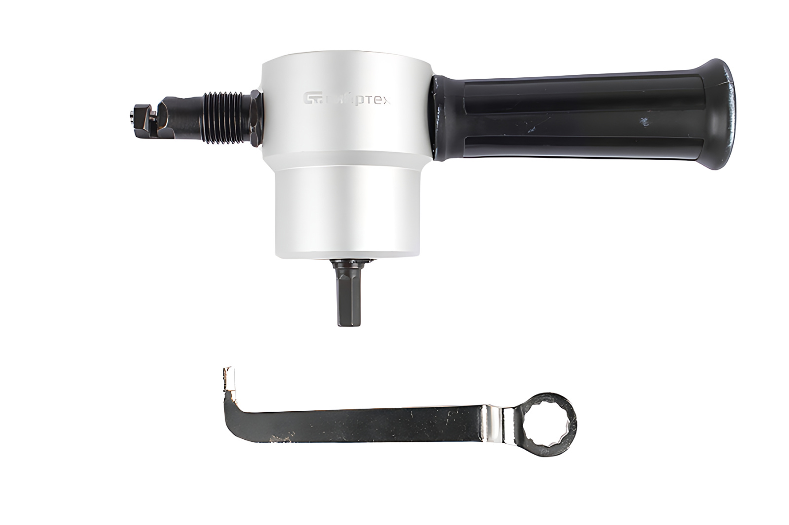 Насадка на дрель СИБРТЕХ  для резки листового металла до 1,8 мм фотография №1