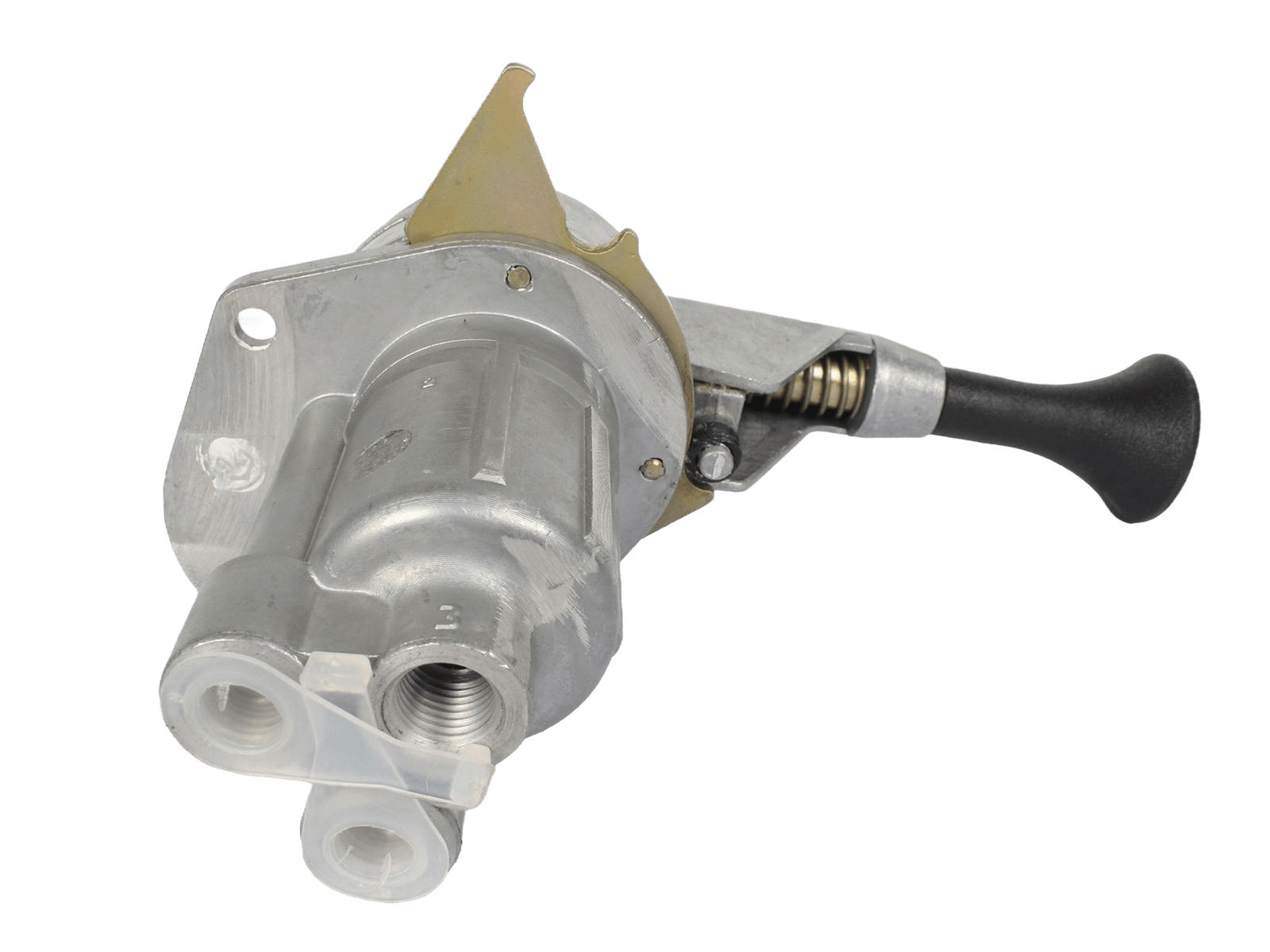 Кран ЗИЛ, КАМАЗ, МАЗ ручного тормоза 3-х выводной БелОМО фотография №2