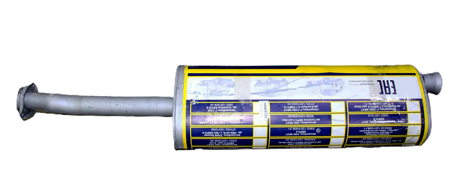 Глушитель ГАЗ-3302, 3221 ЕВРО-3 дв.Cummins 2.8 АЗГ 3221-1201008-50 фотография №1