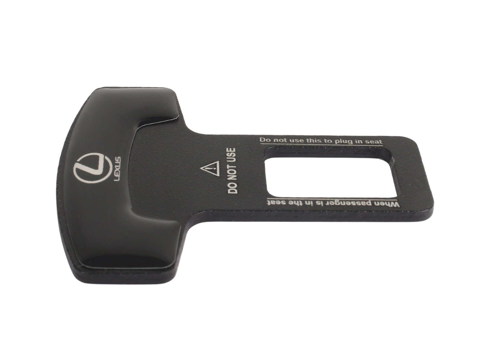 Заглушка ремня безопастности металлическая LEXUS 1 штука фотография №3