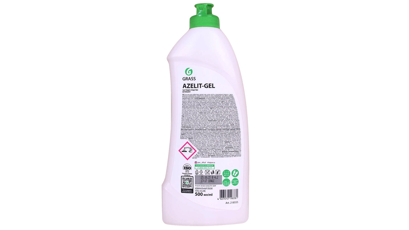 Чистящее средство GRASS Azelit-gel для кухни 500 мл фотография №2