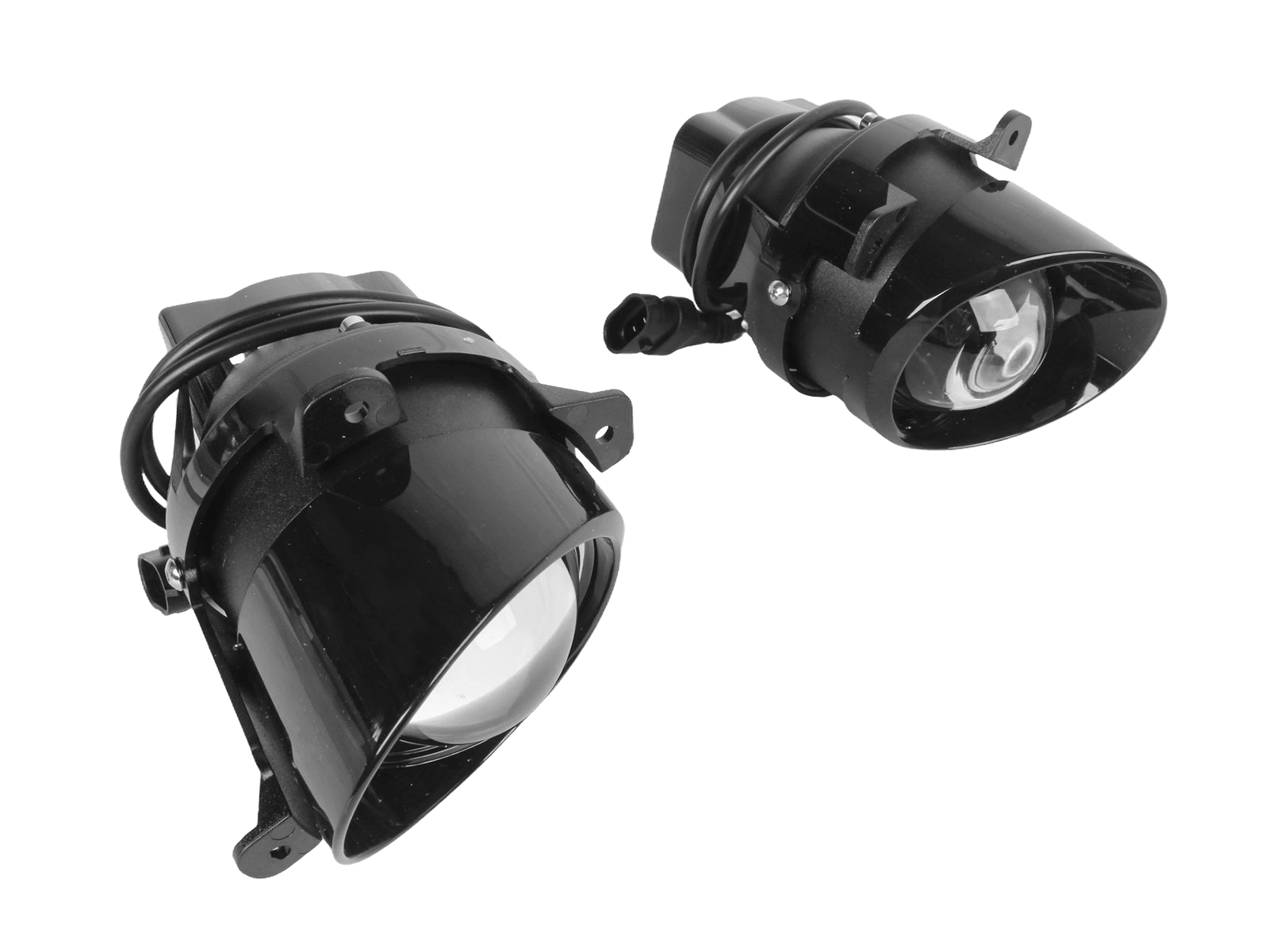 Фара противотуманная Лада Ларгус, ВАЗ-2190 диодная с линзой комплект фотография №4