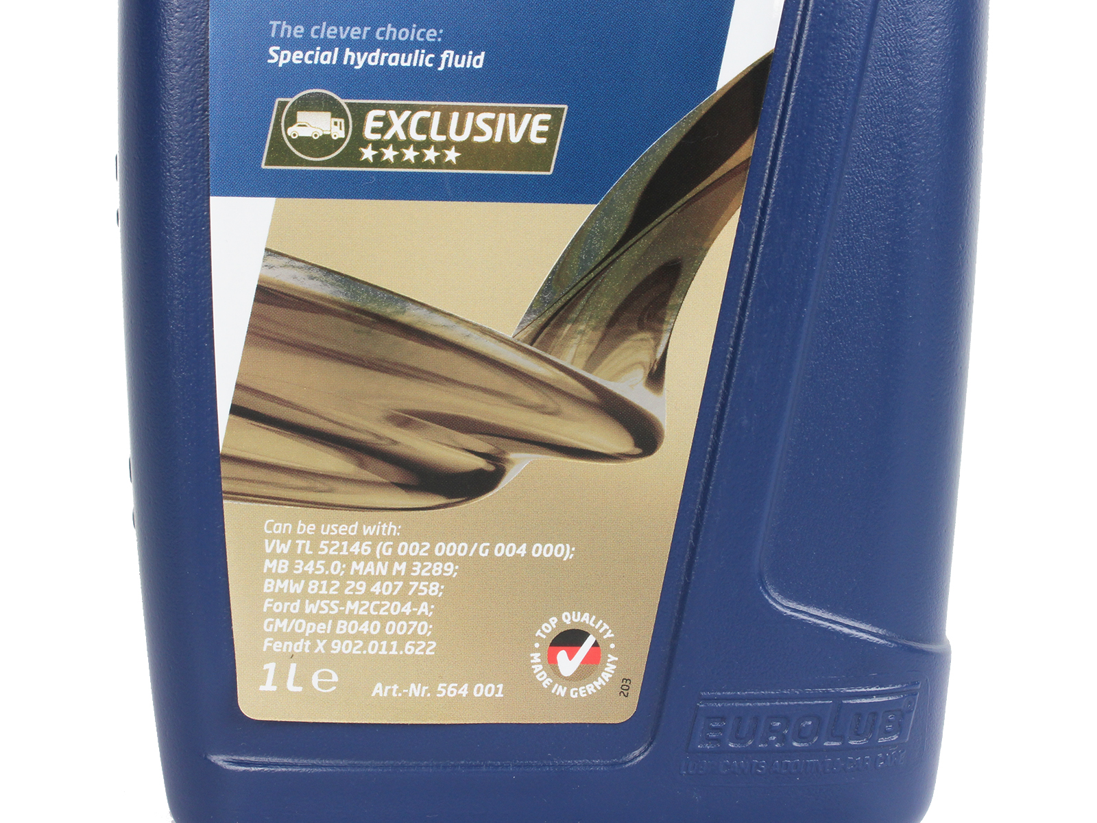 Жидкость гидроусилителя руля EUROLUB CHF 111 ST 1л фотография №2