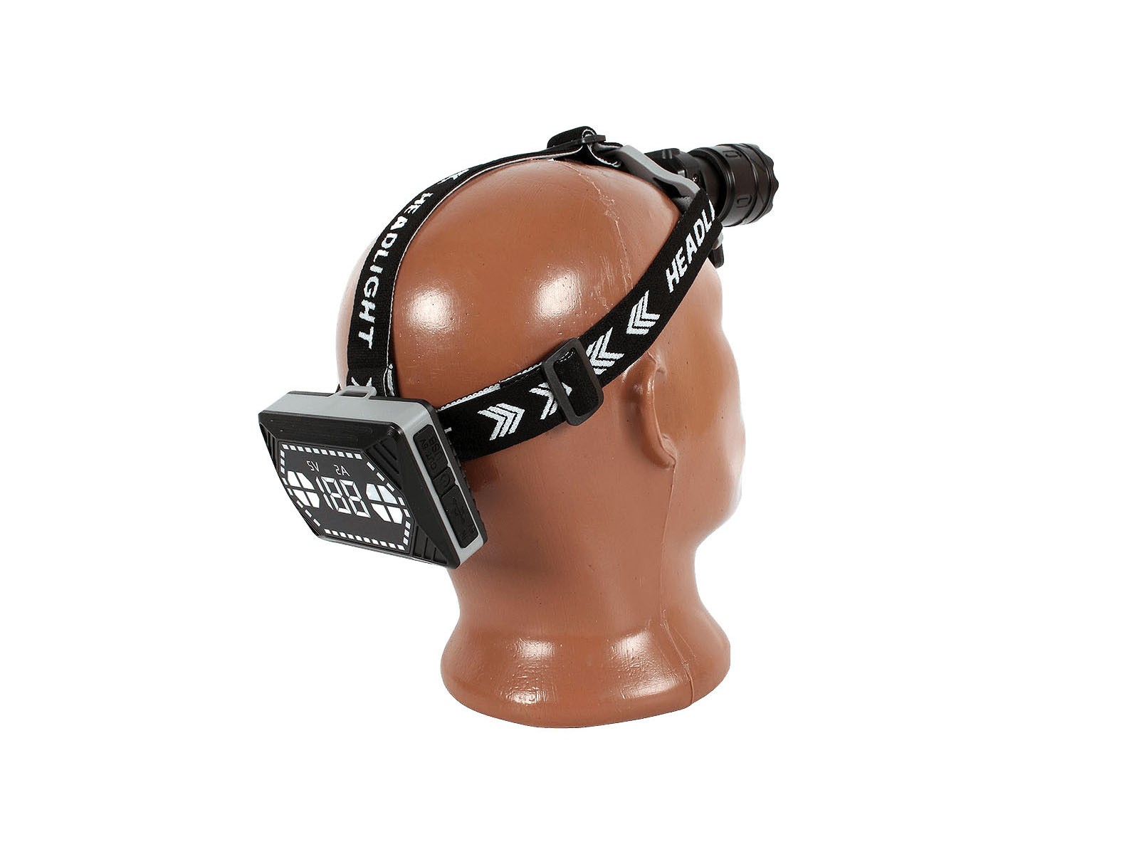 Фонарь налобный светодиодный АКБ USB YYC-2228-P360 фотография №5