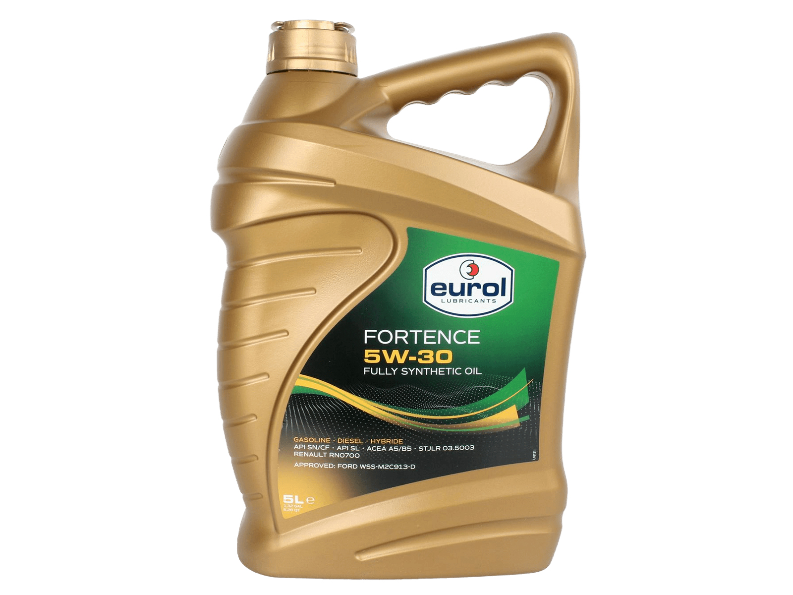 Масло моторное EUROL Fortence FORD 5W30 5л фотография №1