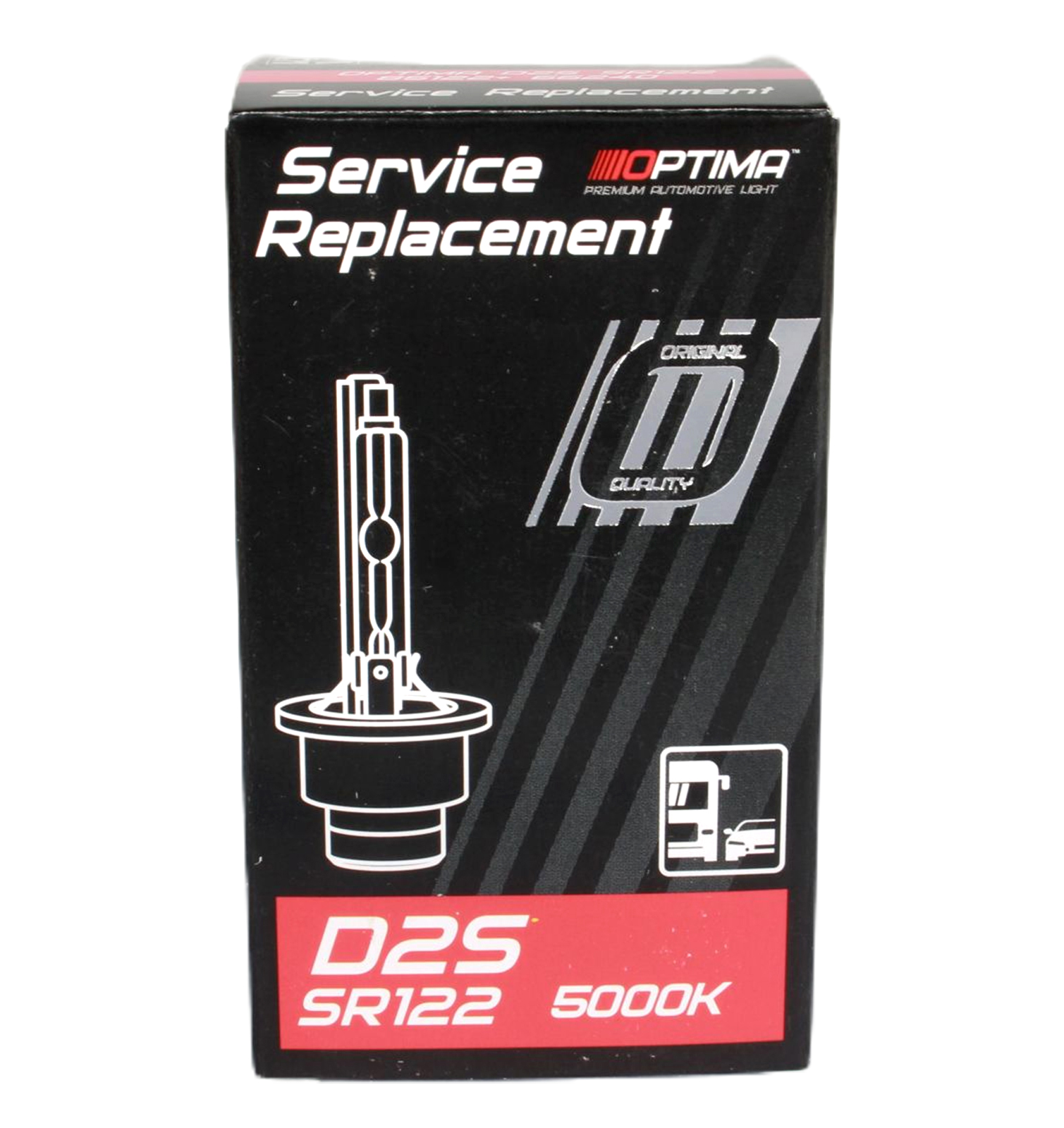 Лампа ксеноновая D2S+50% 5000K OPTIMA Service Replacement фотография №2