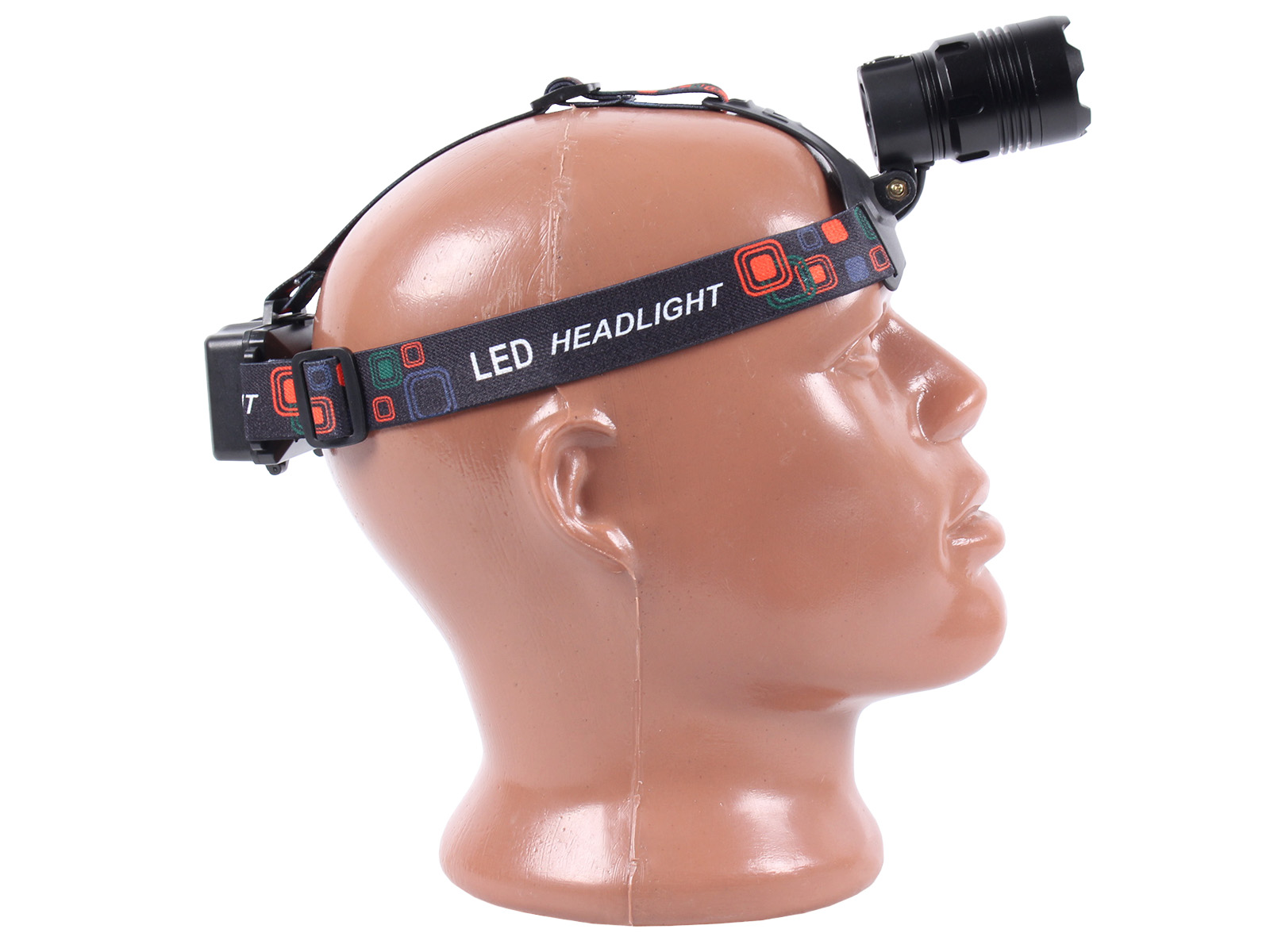 Фонарь налобный АКБ 8074 фотография №3