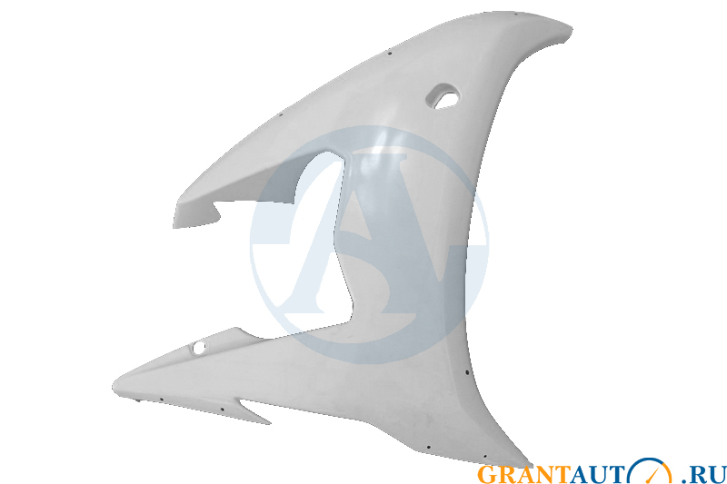 Пластик боковой правый Yamaha YZF-R6 2003-2005 фотография №1