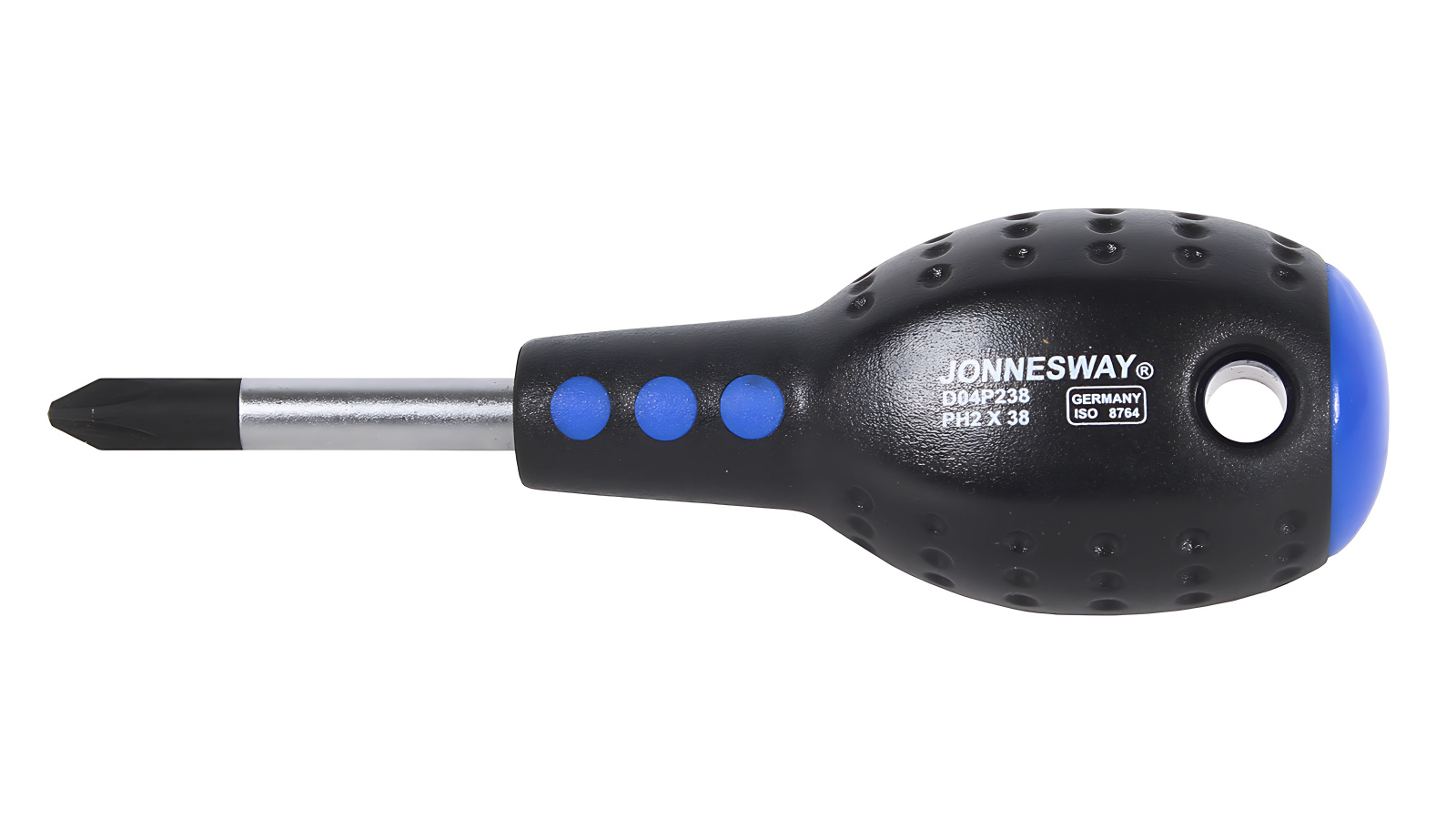 Отвертка JONNESWAY full star крестовая Ph2х38 мм фотография №1