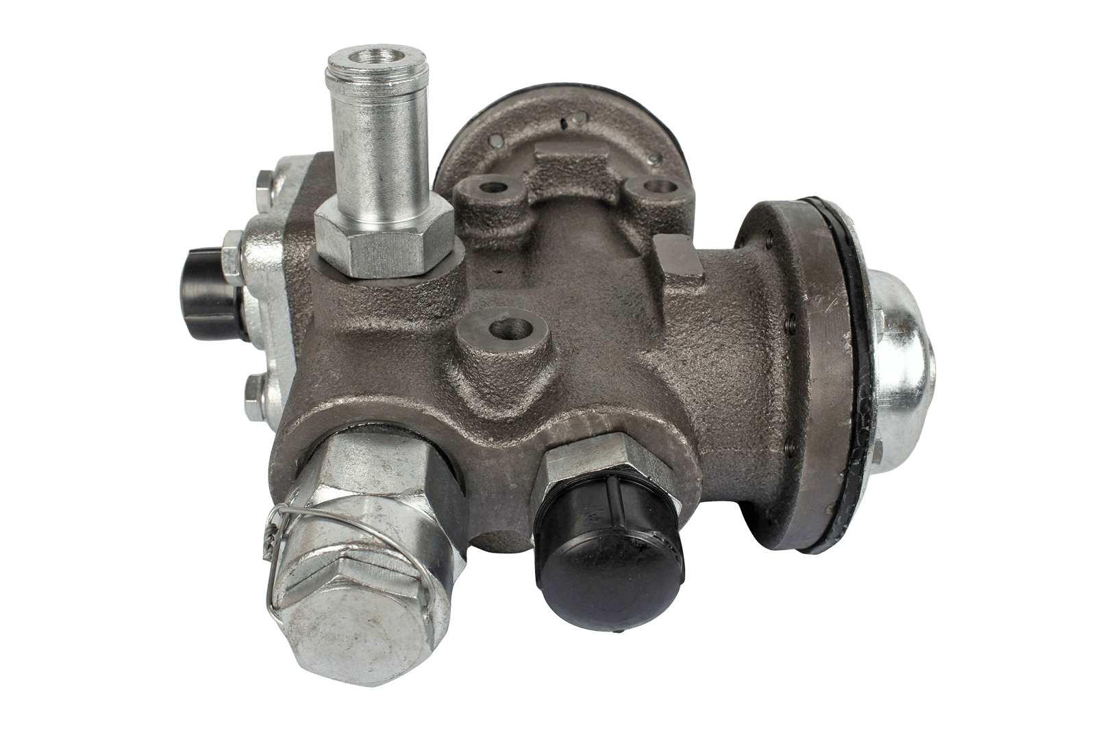 Кран КАМАЗ управления гидроцилиндра подъема платформы фотография №4