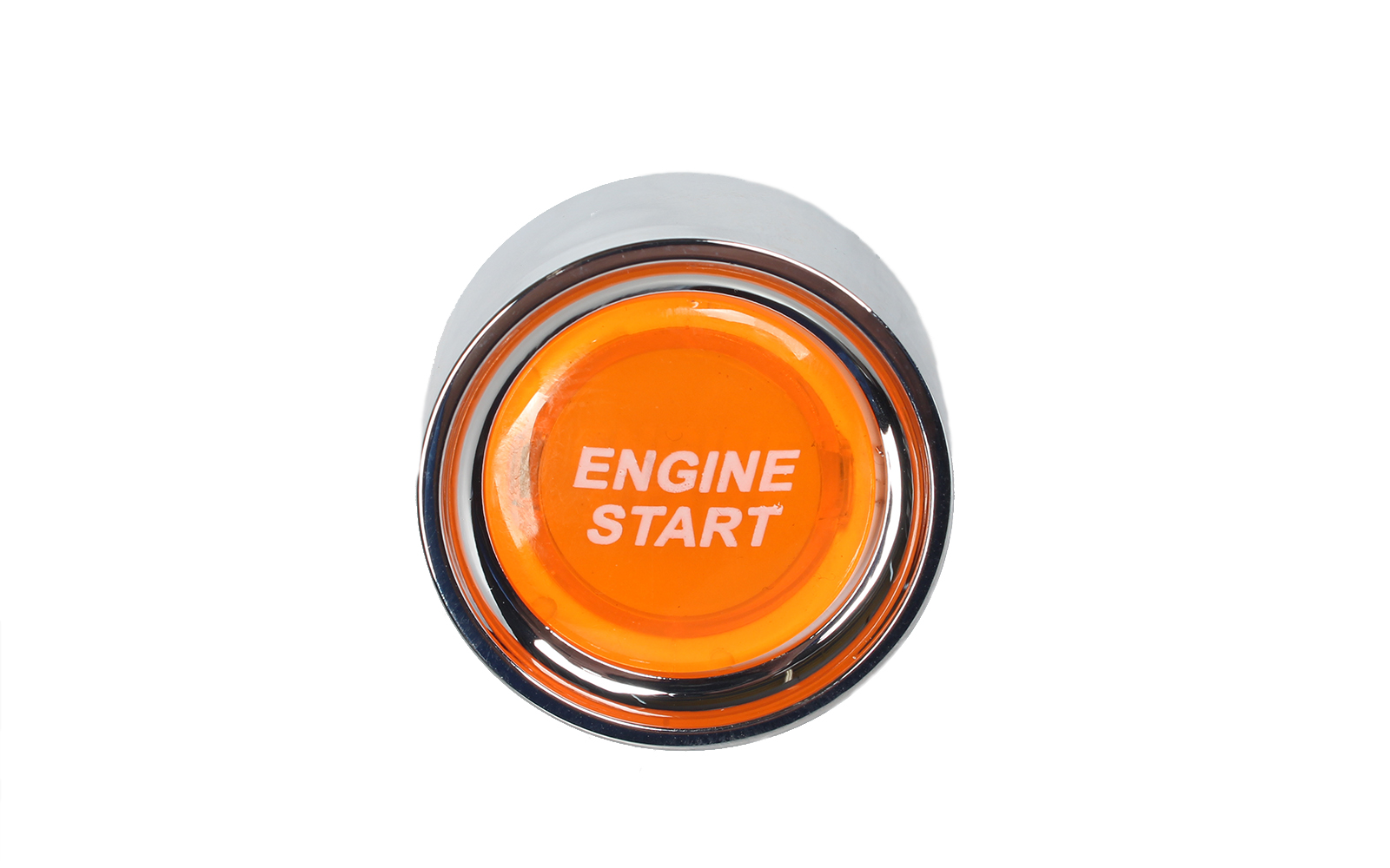 Кнопка стартера оранжевая фотография №1