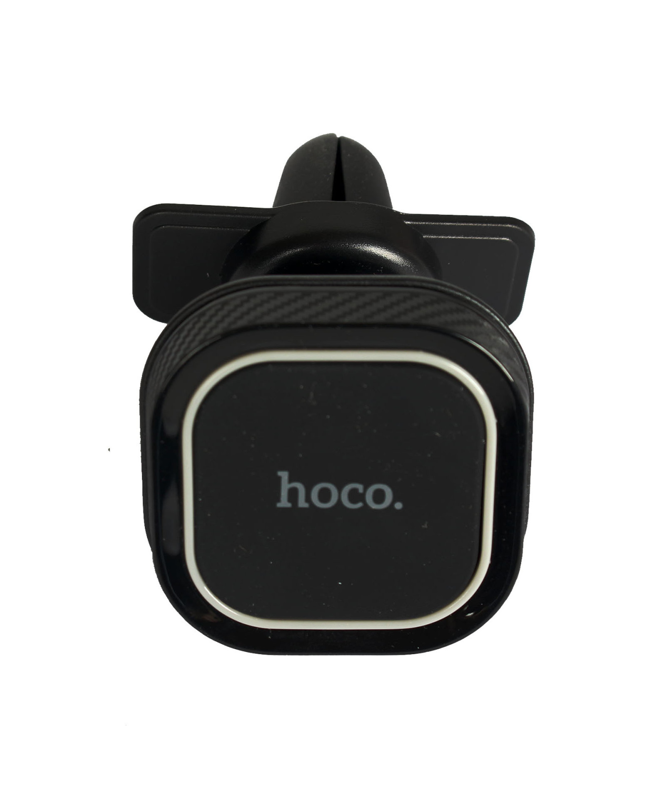 Держатель для авто Hoco CA52 Intelligent air outlet in-car holder black/grey фотография №2