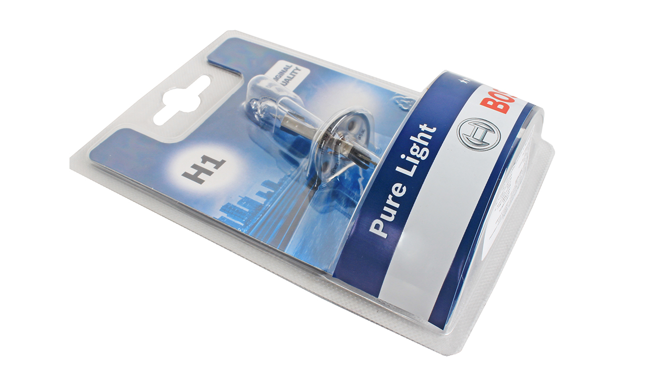 Лампа 12Vx55W H1 BOSCH 1987301005 PURE LIGHT фотография №2