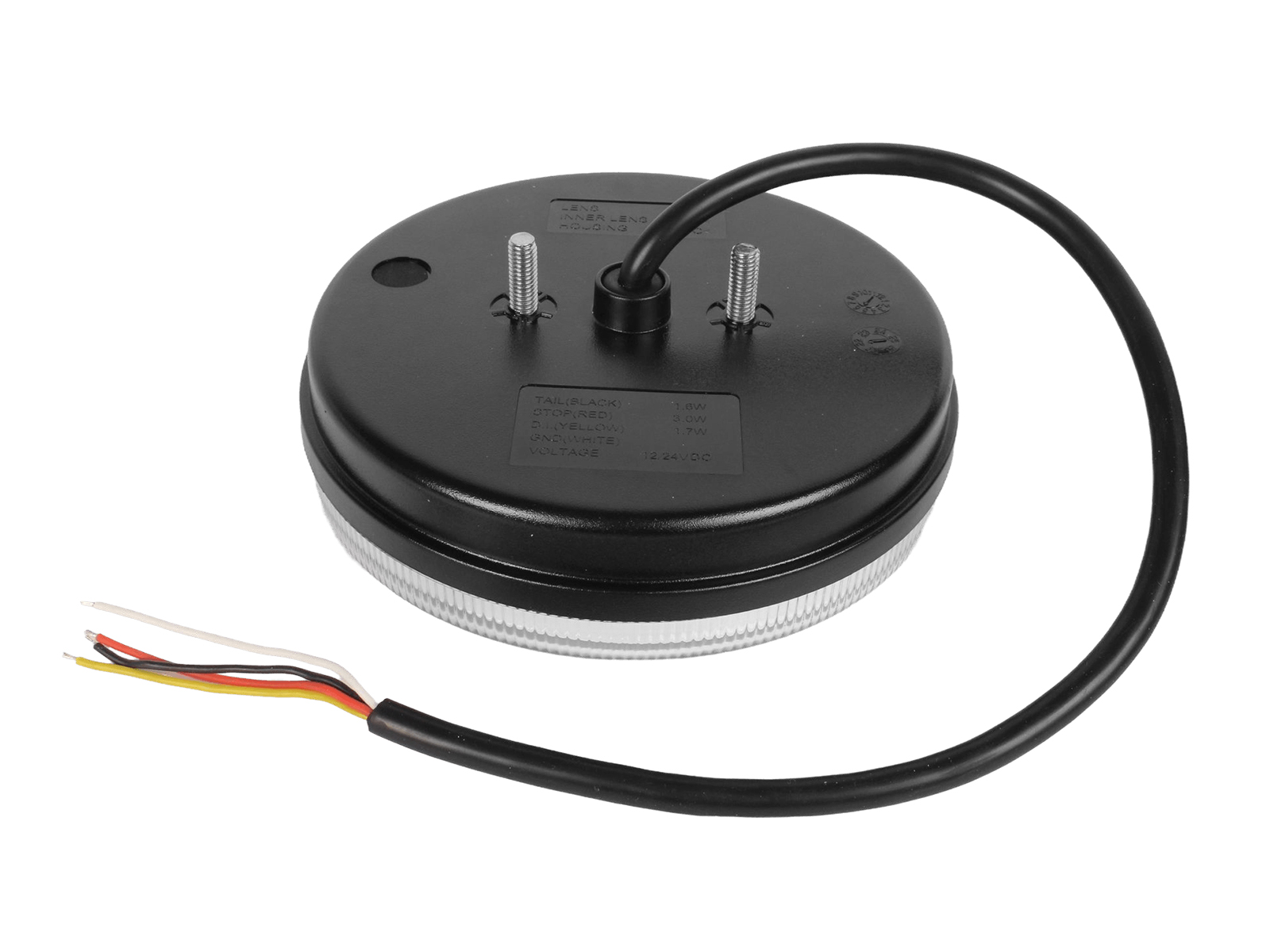 Фонарь задний универсальный 10-32V диодный круглый SST-140208PSD-U фотография №3