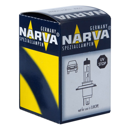 Лампа 12Vx100/55W H4 p43 NARVA фотография №1