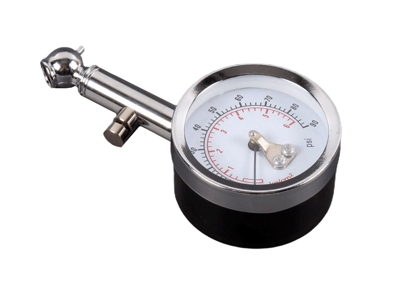 Манометр для проверки давления в шинах 0-6 Bar ROCKFORCE фотография №2
