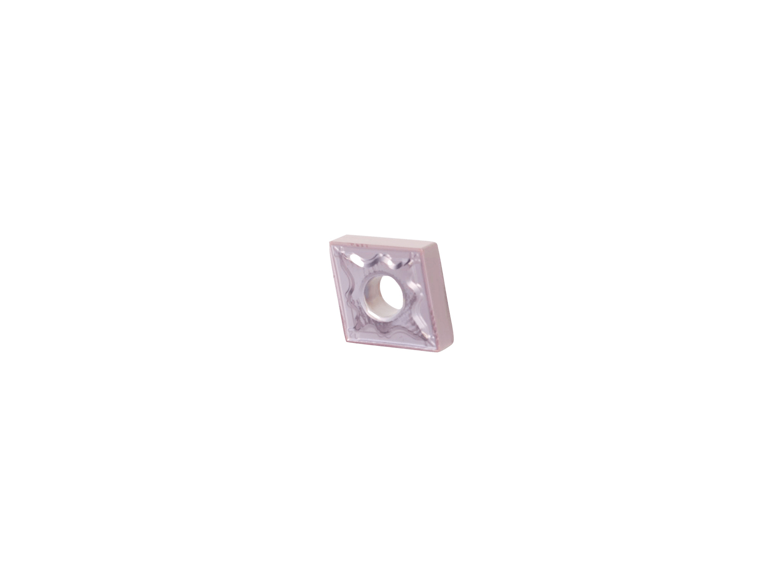 Пластина сменная ромбическая 04мм точения PC9030 CNMG120404-HM (1 штука) ANROKEY фотография №1
