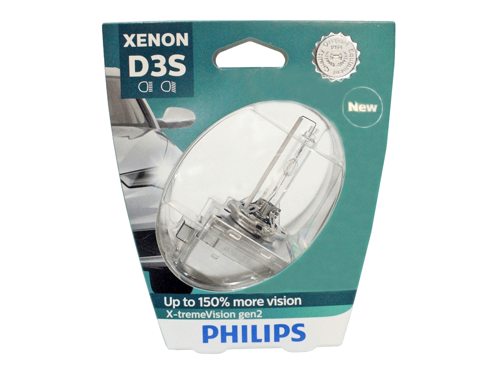 Лампа 42Vx35W D3S ксенон PHILIPS X-TREME VISION 4800K шт. блистер фотография №1