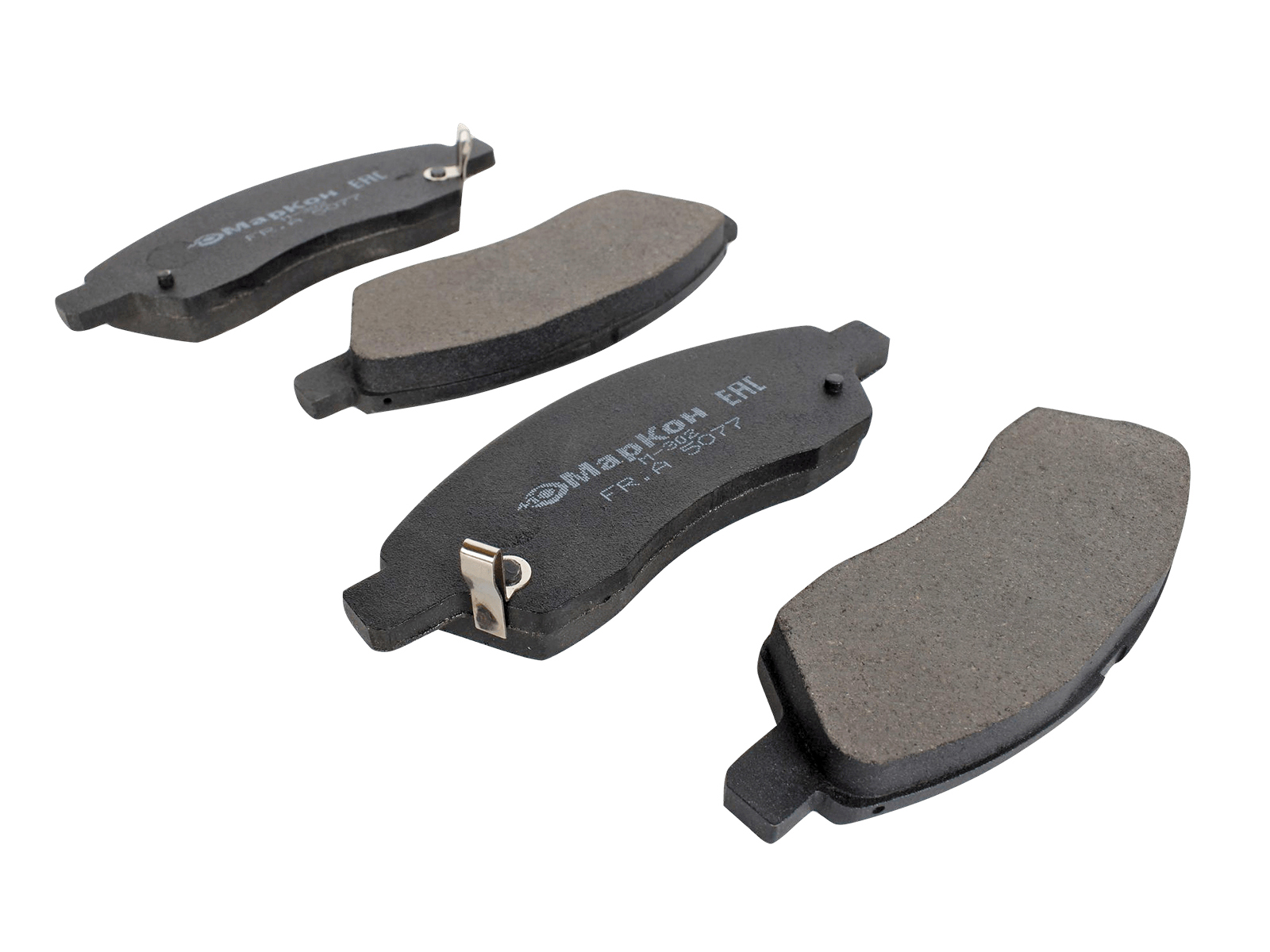 Колодки тормозные УАЗ Профи задние дисковые 4 штуки комплект АО УАЗ 236036-3502082 фотография №3