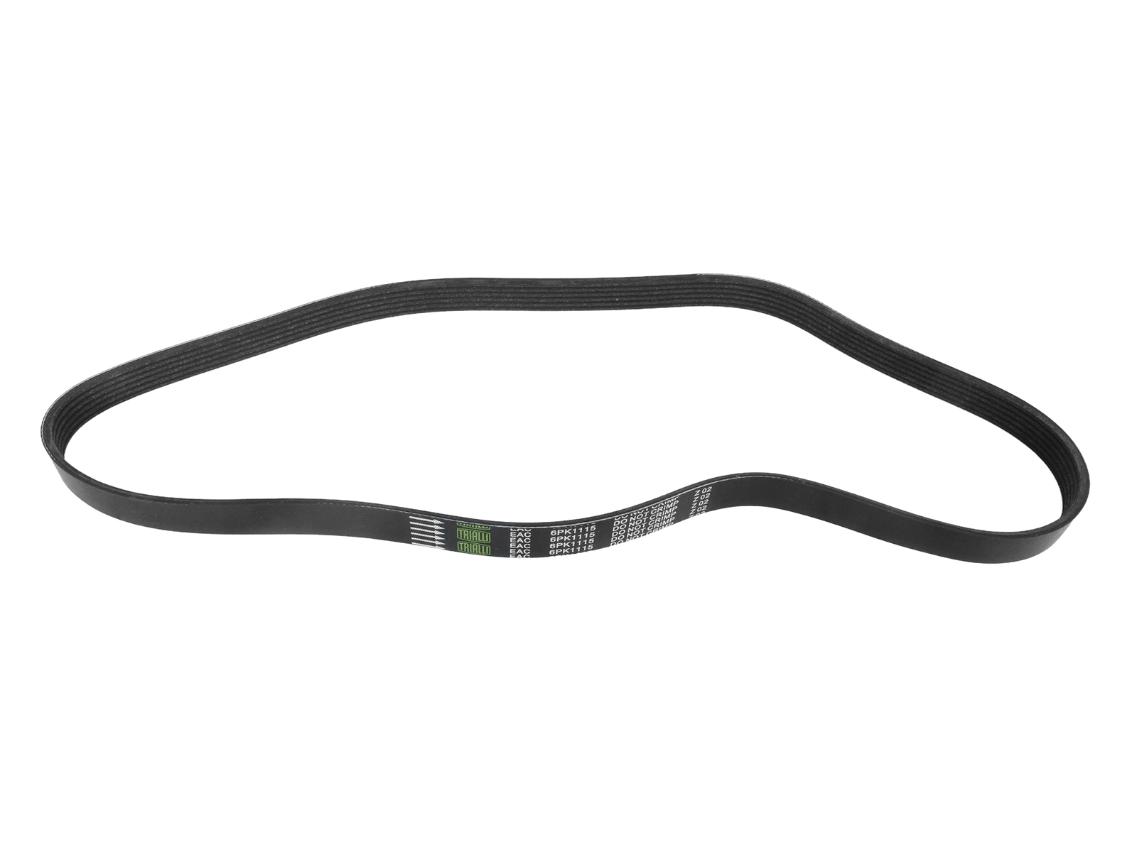 Ремень ВАЗ-2110-2112 генератора с ГУР TRIALLI
 6PK1115 фотография №1