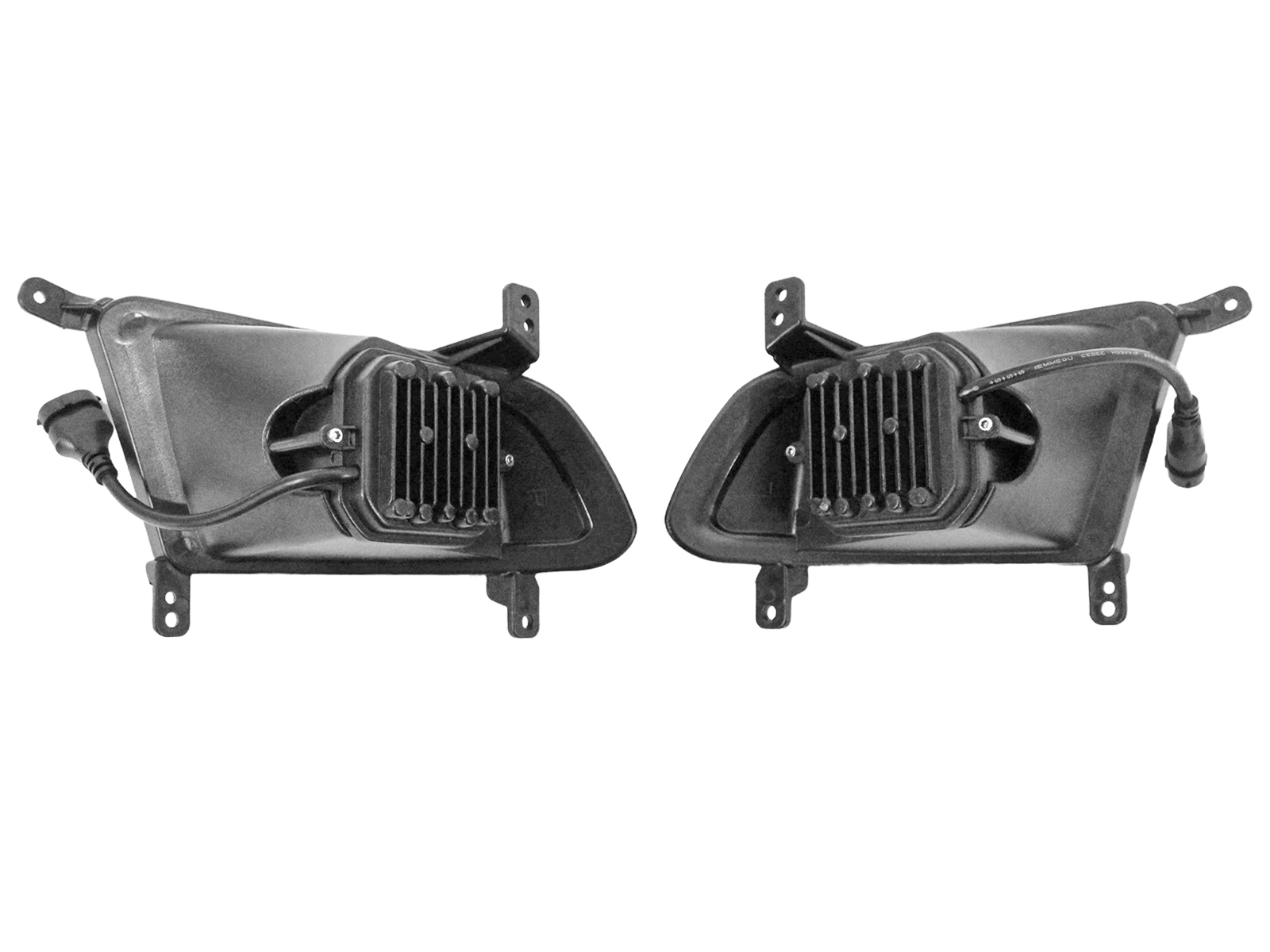 Фара противотуманная ВАЗ-2170 с линзой 2 штуки комплект KA-21704 фотография №2