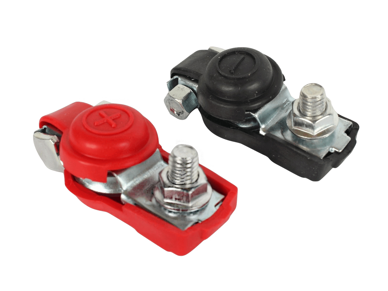 Клемма АКБ +/- азиатского типа комплект 2 штуки фотография №3