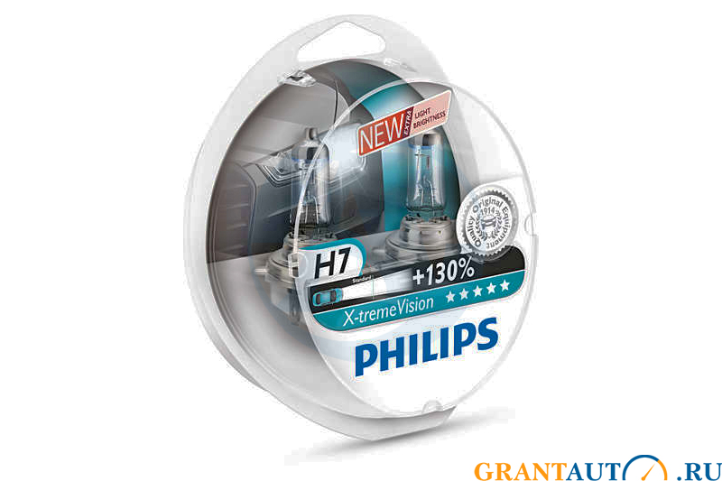 Лампа H7 12V 55W PHILIPS X-TREME АКЦИЯ + держатель телефона