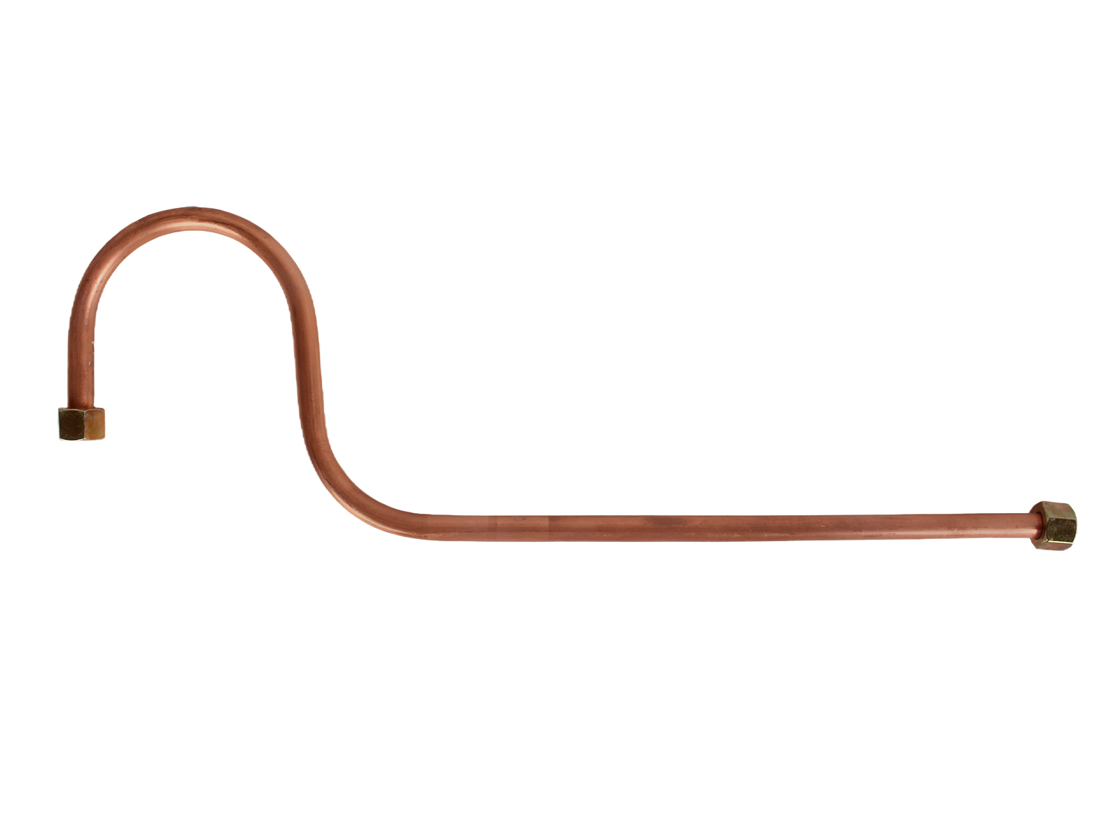 Трубка тормозная КАМАЗ ЕВРО компрессора ТМК медь 65115-3506190-039 фотография №1