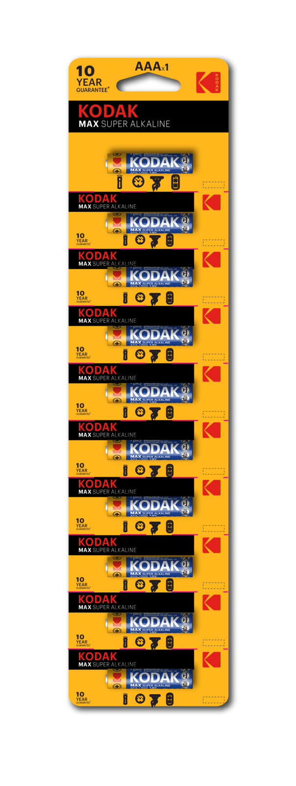 Элемент питания  Kodak MAX LR03-10BL  [K3A-10 ] 1 шт фотография №1