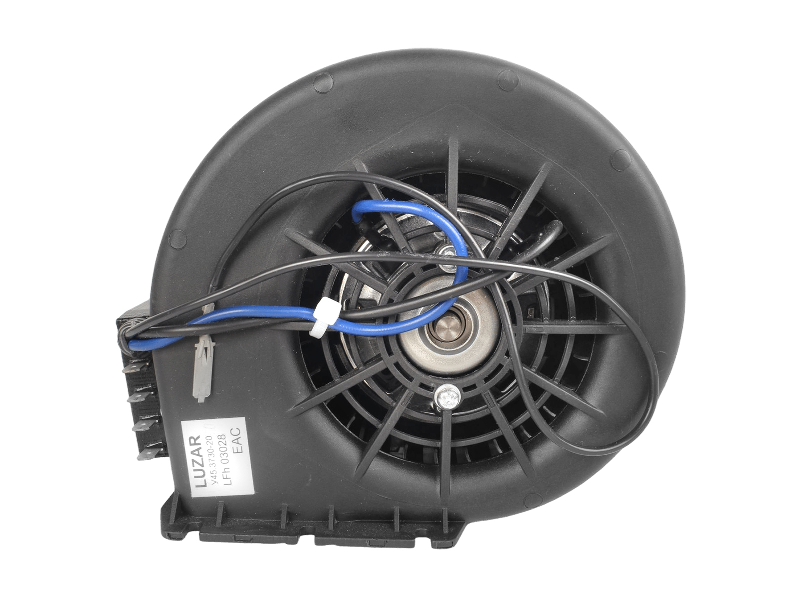 Мотор отопителя ГАЗ-31105, 3302 Бизнес в сборе, сопротивление LUZAR фотография №1