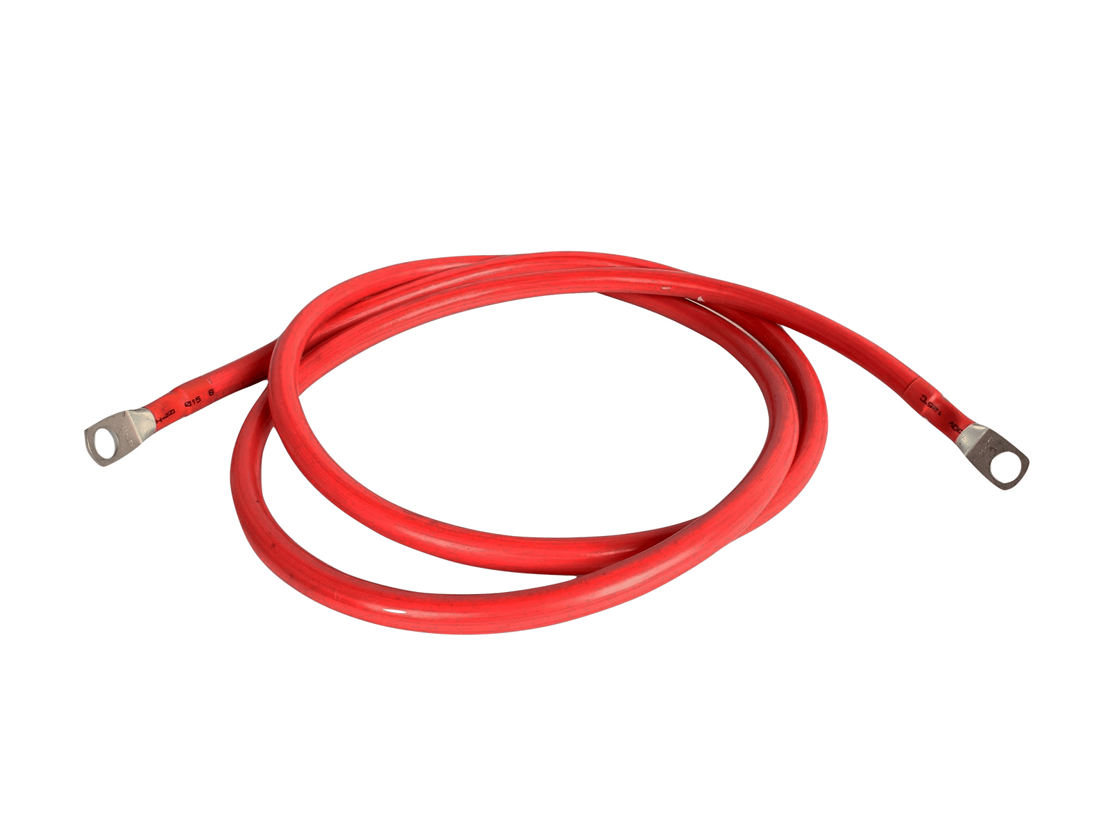 Провод АКБ соединительный L-2000мм S-50кв наконечник-наконечник медь фотография №2