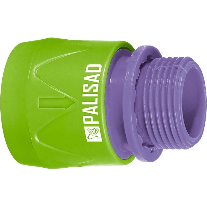 Соединитель быстросъемный Palisad внешняя резьба 3/4 66175 фотография №1