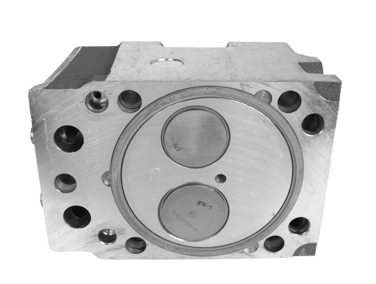 Головка блока КАМАЗ-ЕВРО-3,4 (на дв.с Common Rail) в сборе (ОАО КАМАЗ) фотография №6