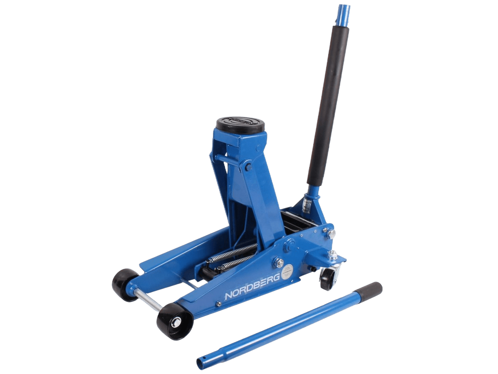 Домкрат подкатной 3т 13-47см быстрый подъем NORDBERG N3203 фотография №3