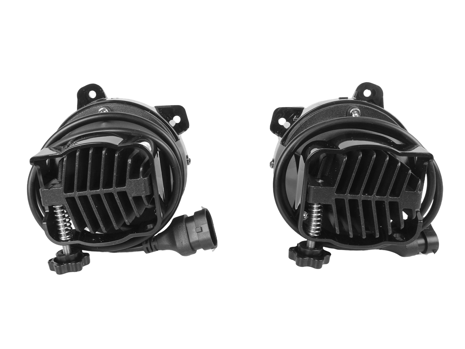 Фара противотуманная Лада Ларгус, ВАЗ-2190 диодная с линзой комплект фотография №3