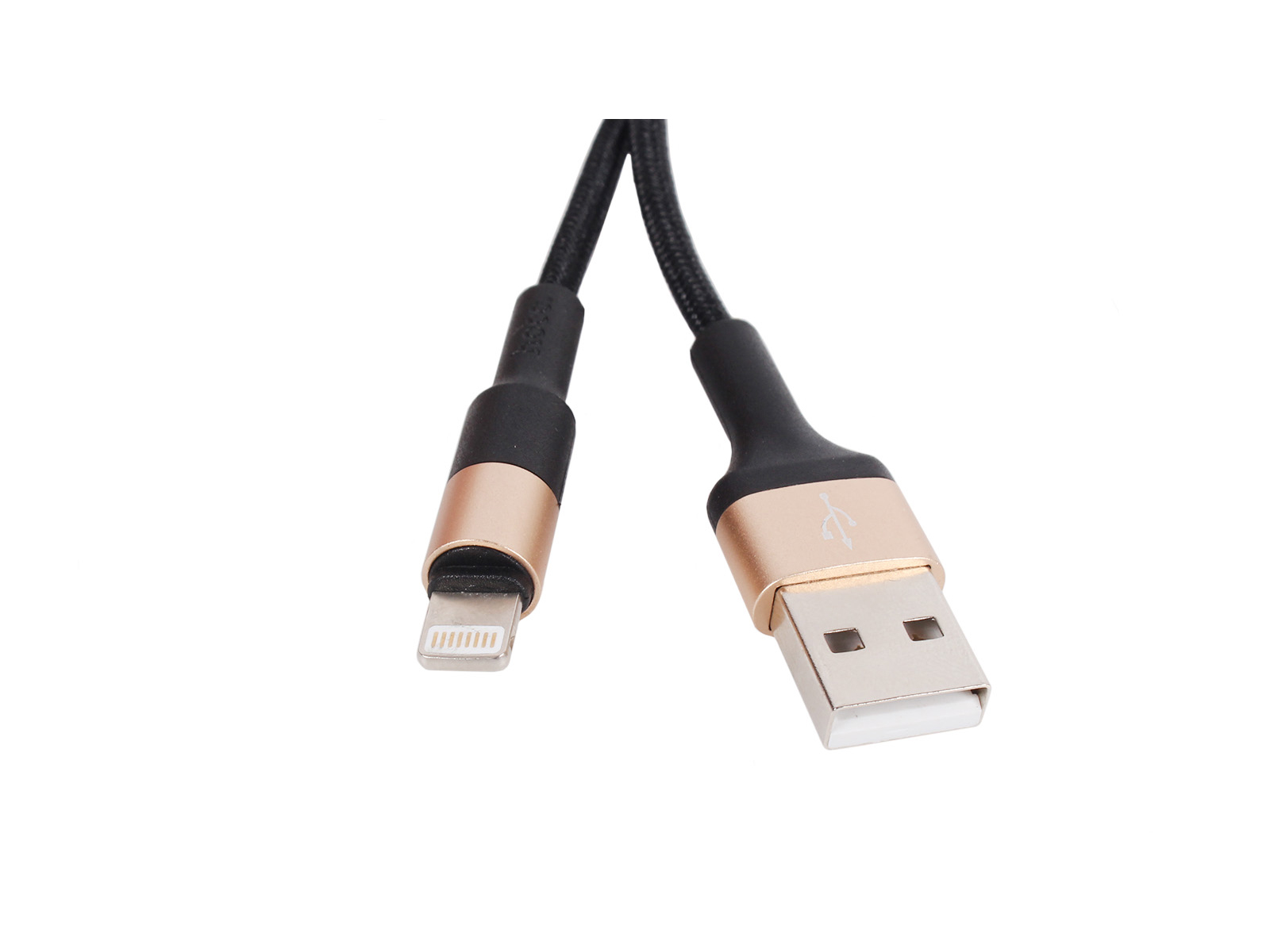 Кабель USB HOCO X26 USB-Lightning 1м черный. фотография №2