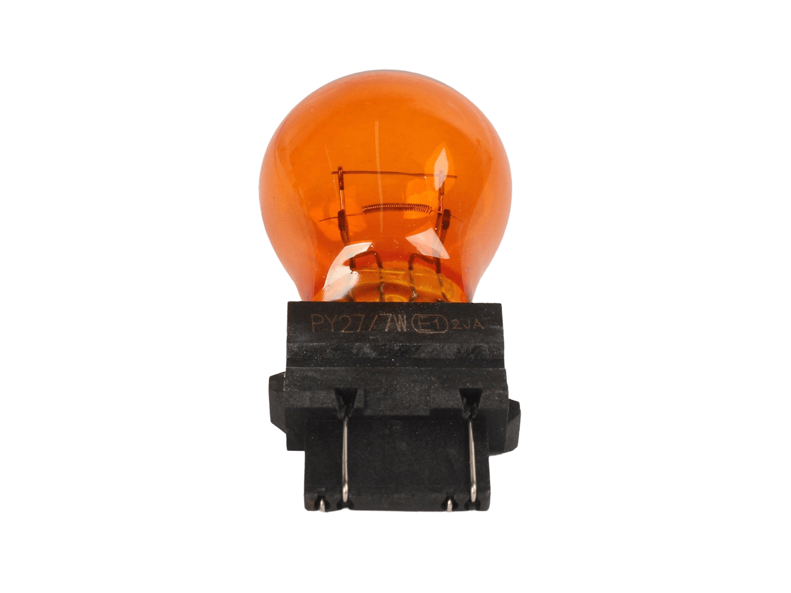 Лампа 12Vx27/7W OSRAM с пластиковым цоколем янтарная 1 штука фотография №2