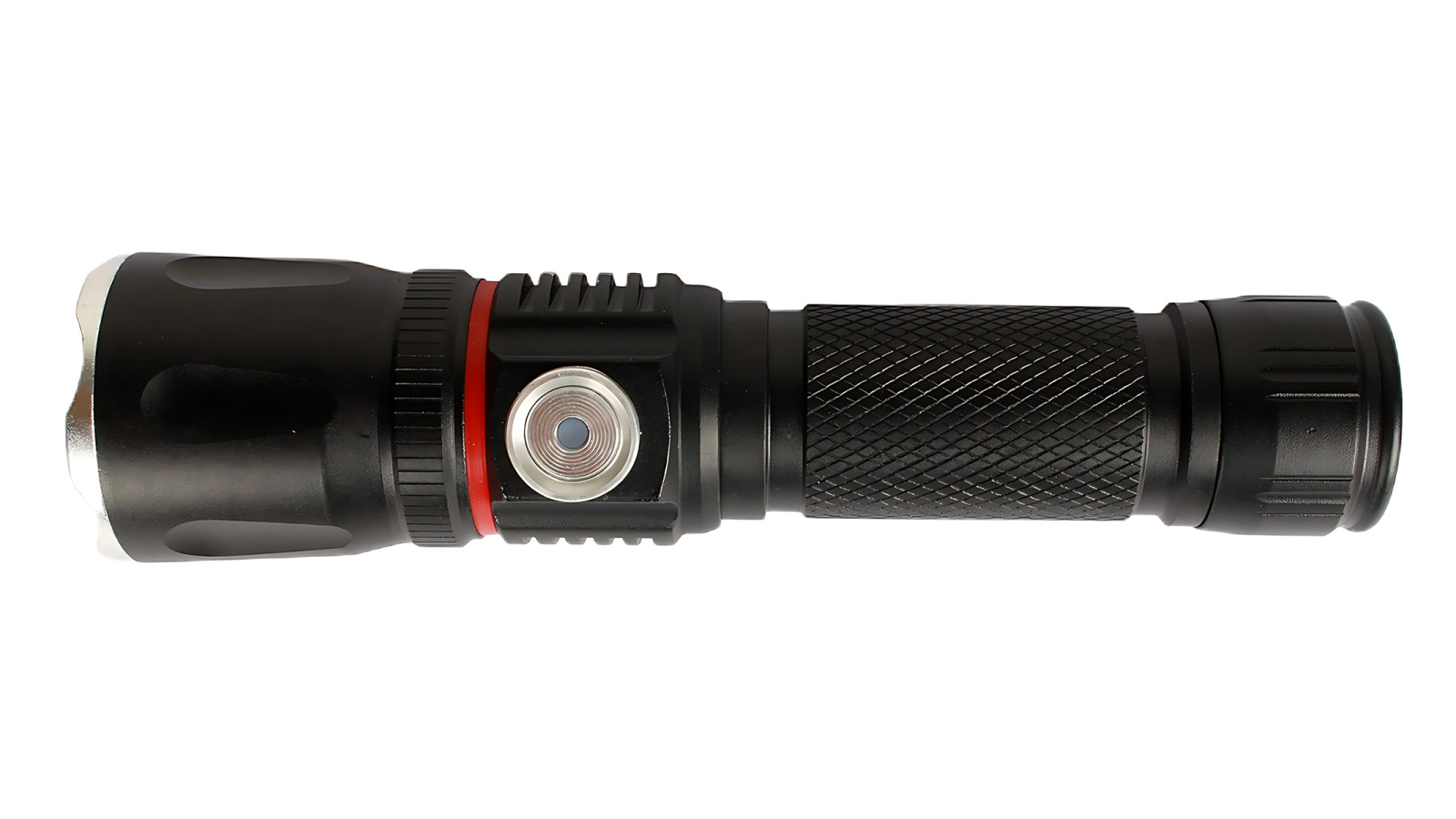 Фонарь ручной аккумуляторный с зарядкой от USB YYC-1809-T6 фотография №1