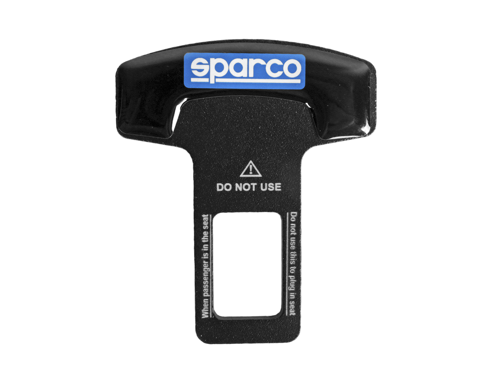 Заглушка ремня безопасности металлическая SPARCO фотография №1