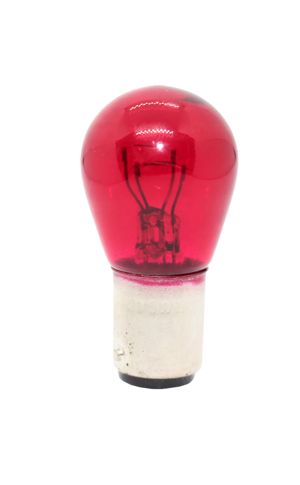 Лампа 12Vx21/5W цокольная красная 1 штука фотография №2