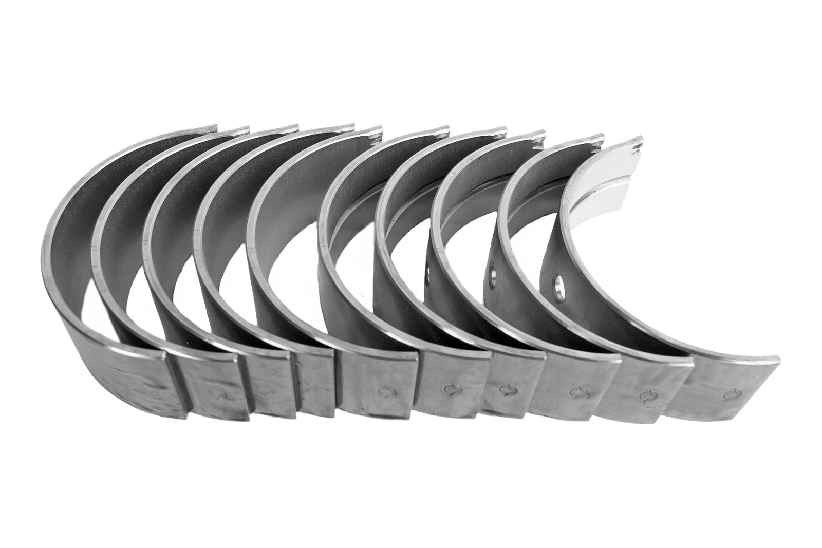 Вкладыши ГАЗ-24, УАЗ коренные d+0.00 комплект АО ЗМЗ 24-1000102-01 фотография №1