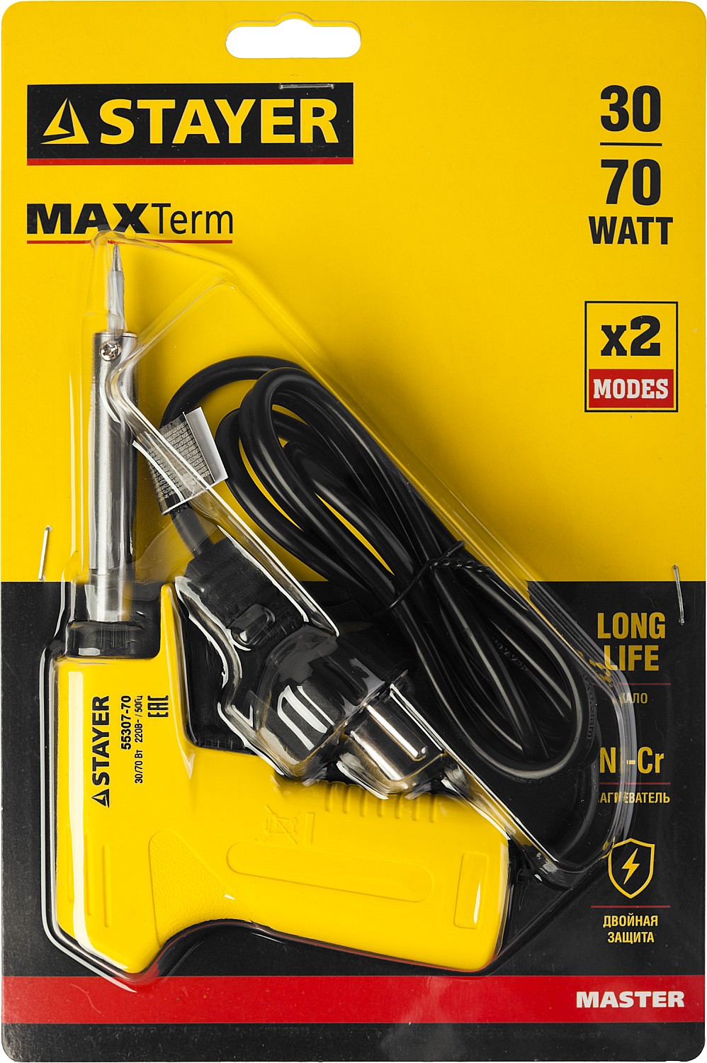 Паяльник STAYER MASTER MAXTerm 30 - 70 Вт конус фотография №3