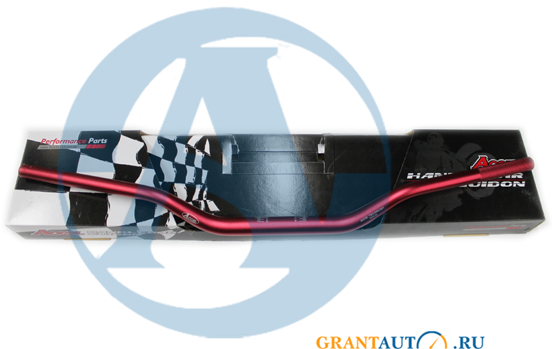 Руль для мотоцикла 28.6 Yamaha Low Accel Taiwan красный фотография №1